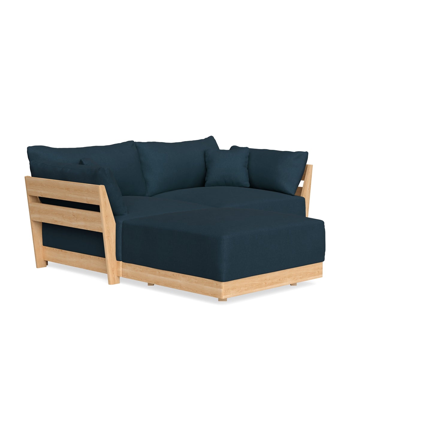 Slipcover Only - Modular Bondi 2-Seater Sectional in Navy Blue