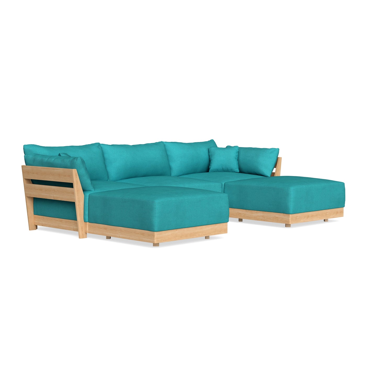 Slipcover Only - Modular Bondi 3-Seater U-Sectional in Pool