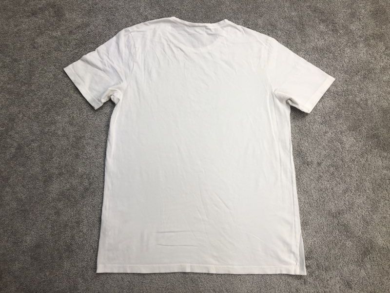 ZARA Shirts Mens X Large White Pullover Crew Neck Tee Short Sleeve Lightweight