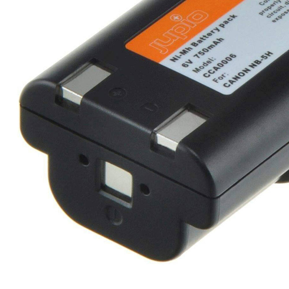 Jupio Ni-Mh 6.0V 750mAh Rechargeable Battery For Canon NB-5H Camera