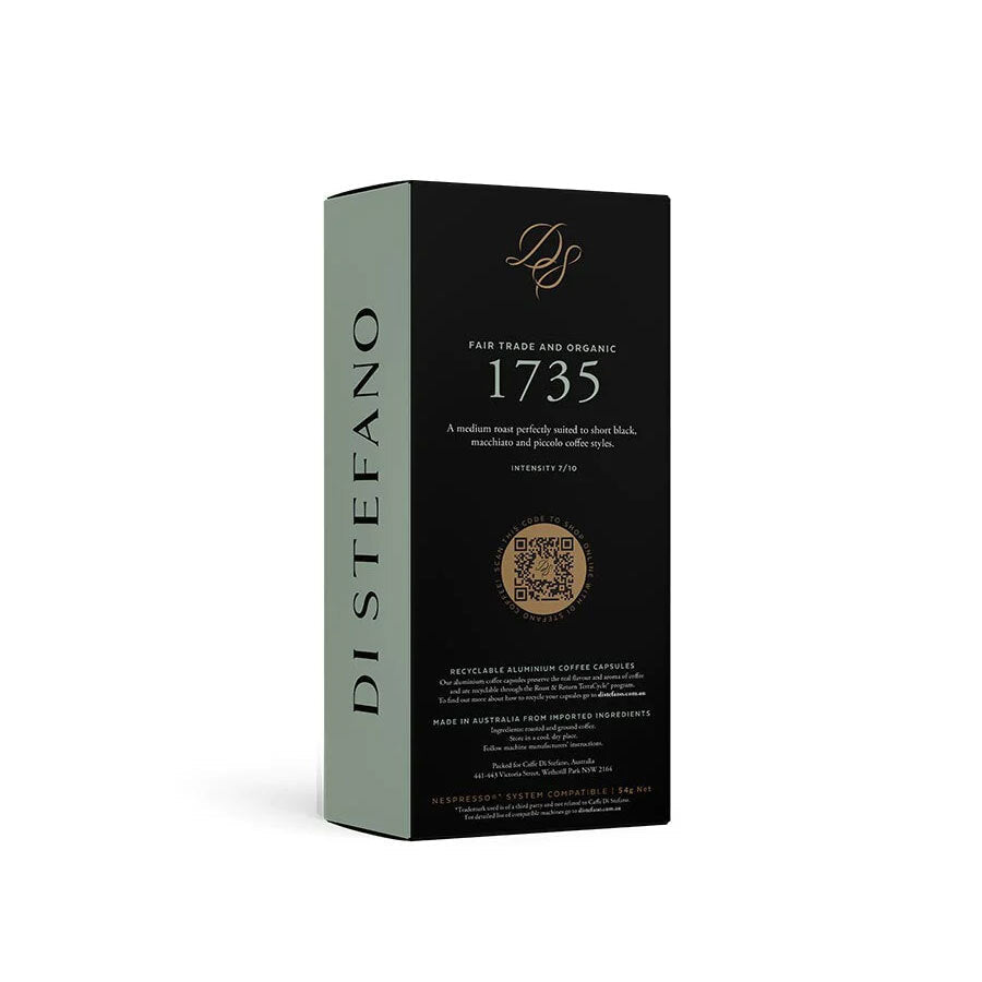 Di Stefano 10 Pieces 54g Coffee Capsules/Pod 1735 Blend