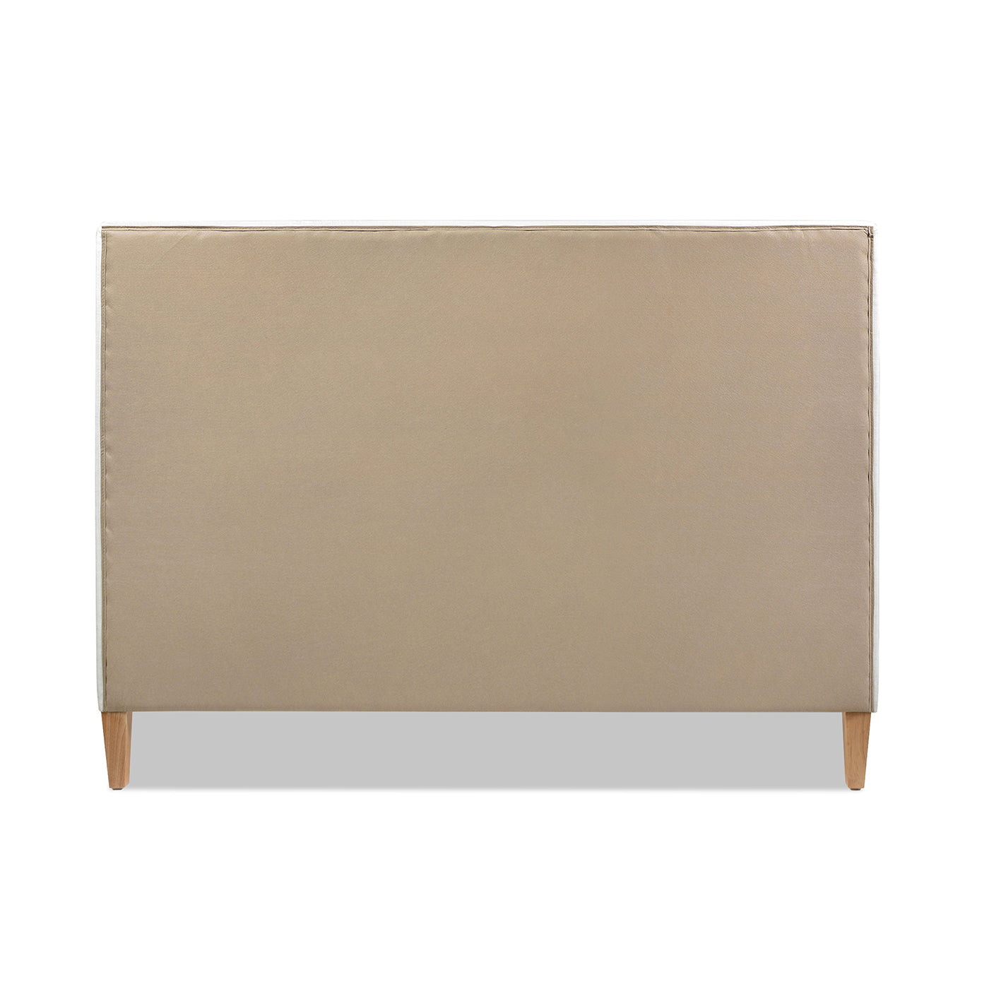 Captivat Platform Bed with Cane-Back and Solid Wood Legs