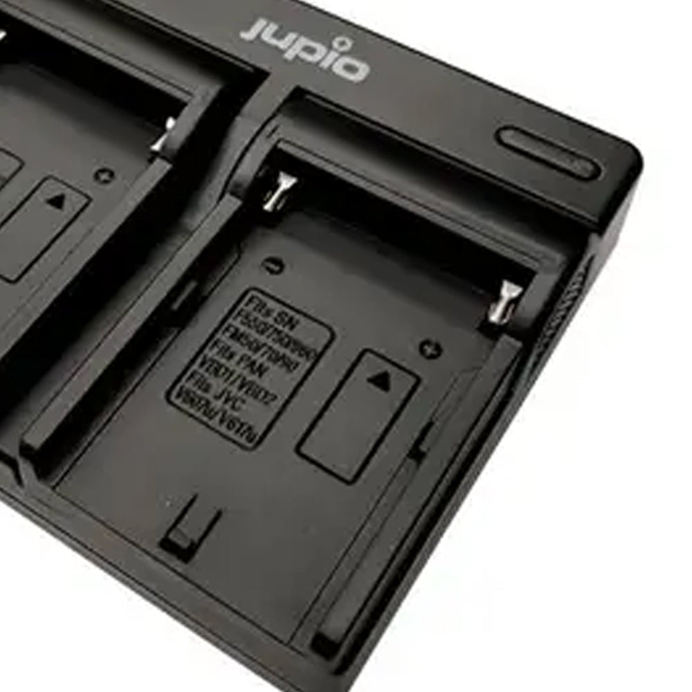Jupio Dedicated Duo USB Charger with LCD For Sony L Series Batteries