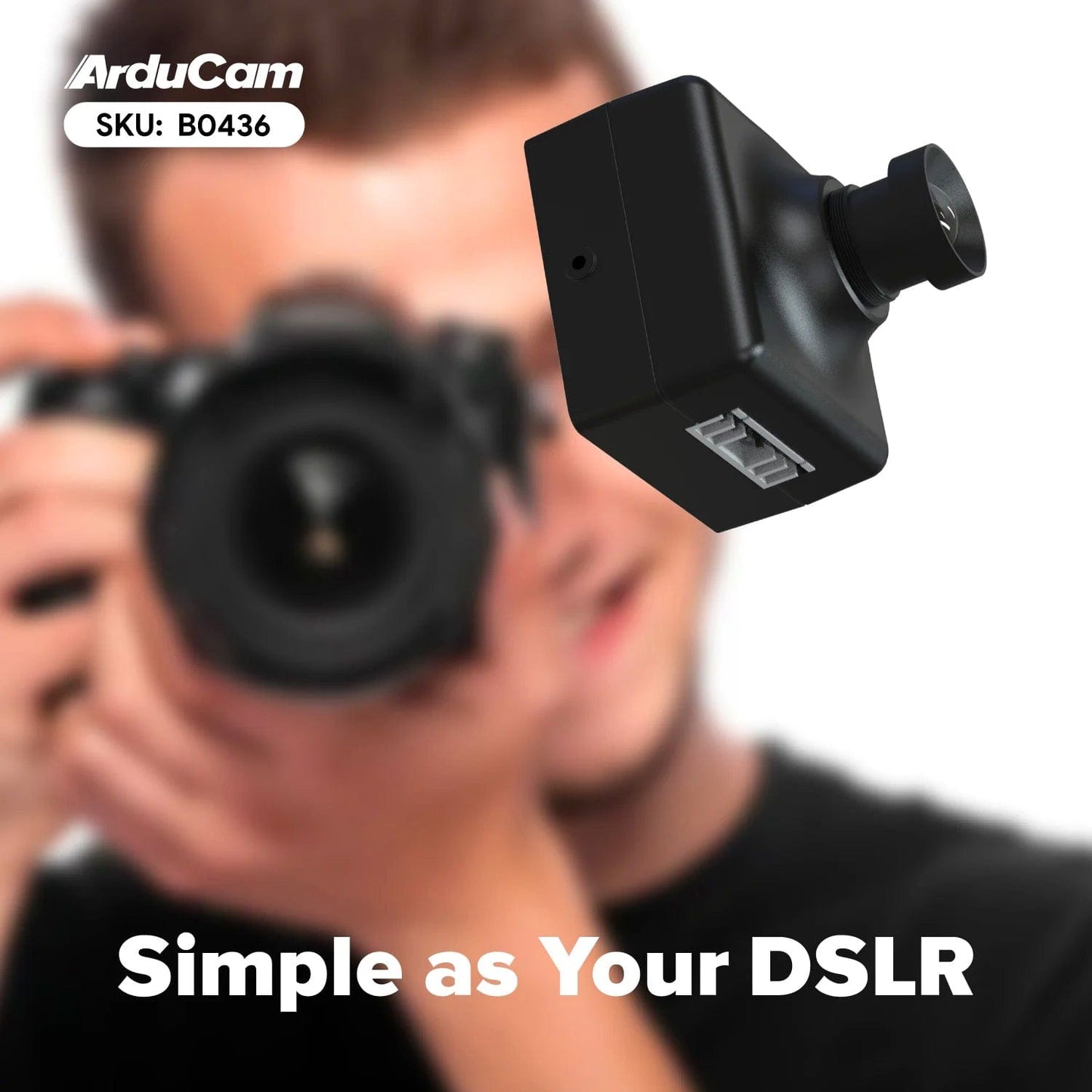 5 MP SPI Camera Module with M12 Lens