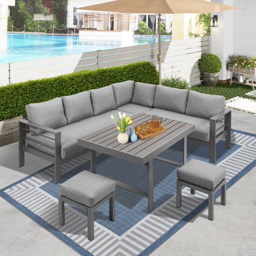 6-Pieces Outdoor Sofa Set