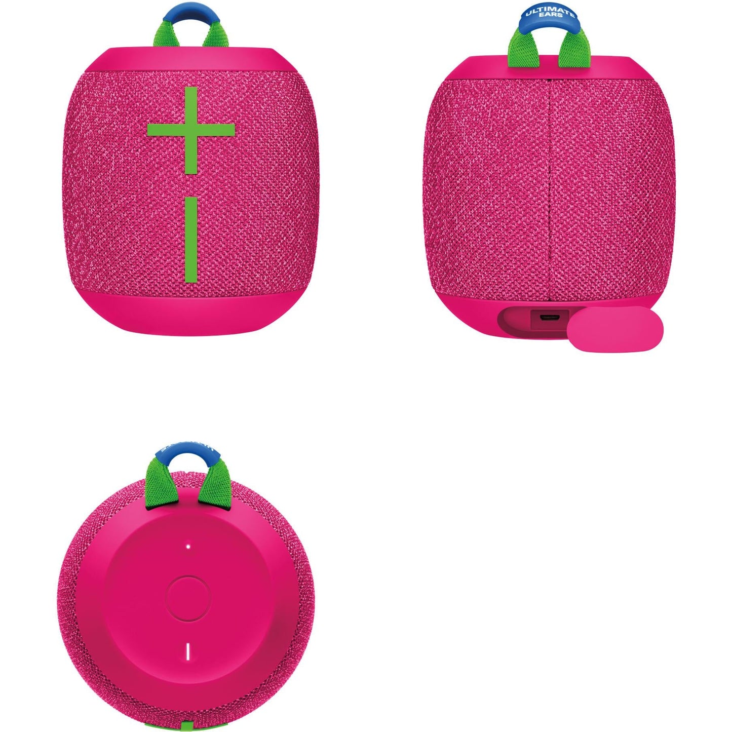 Ultimate Ears Wonderboom 3 Portable Bluetooth Speakers (Hyper Pink)