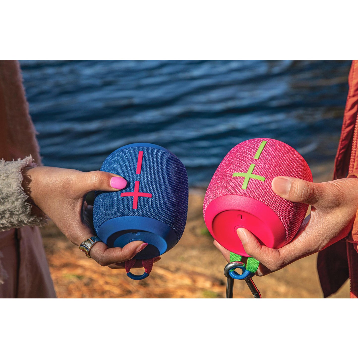 Ultimate Ears Wonderboom 3 Portable Bluetooth Speakers (Hyper Pink)