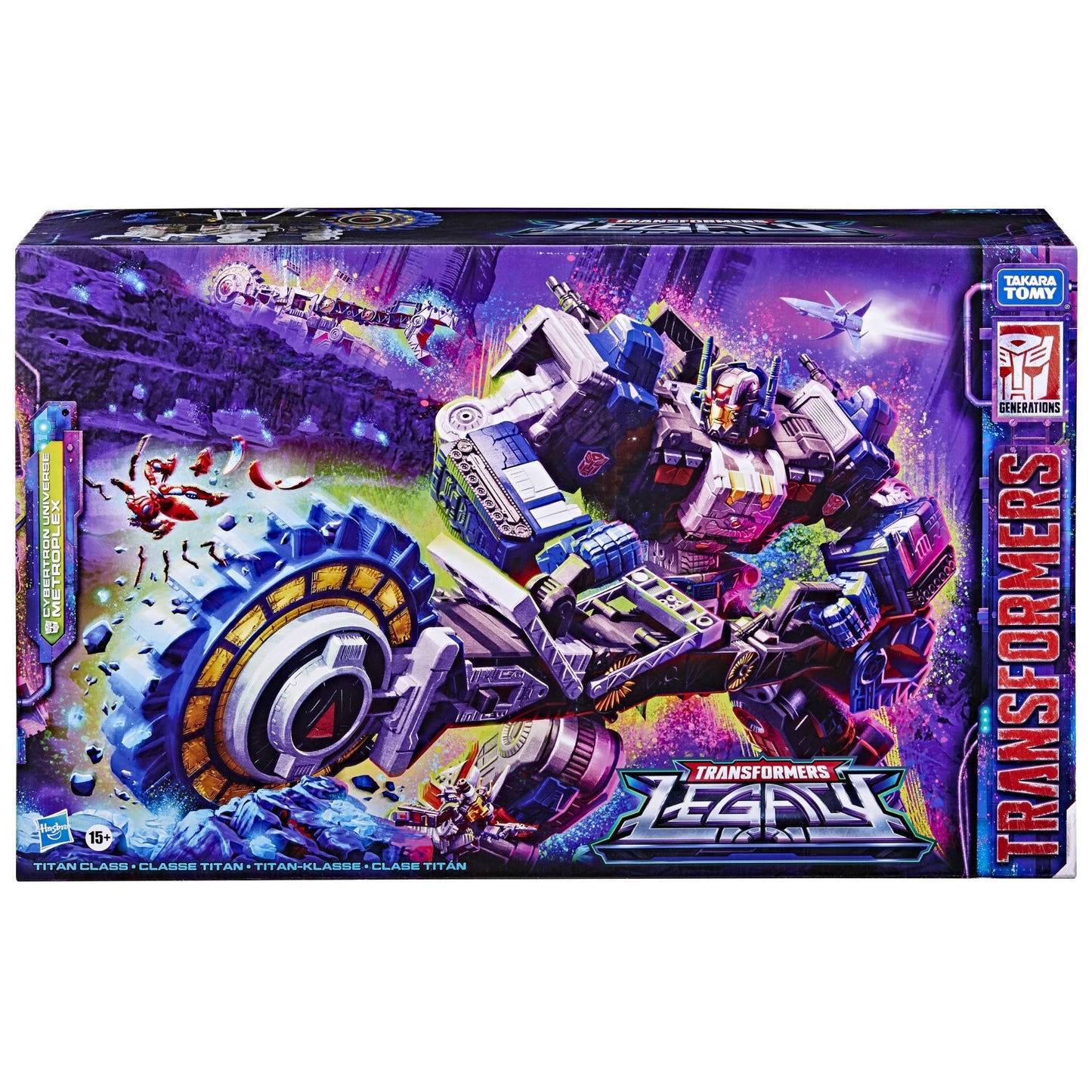 Transformers - Generations Legacy: Titan Cybertron Universe Metroplex Figure