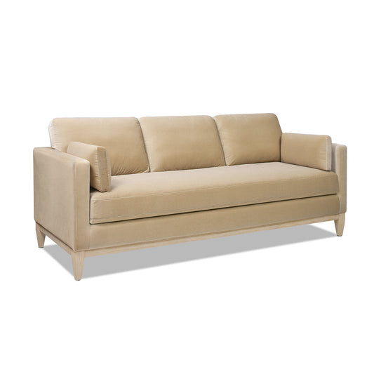 Crownedd 84" Upholstered Sofa with Square Track Arms