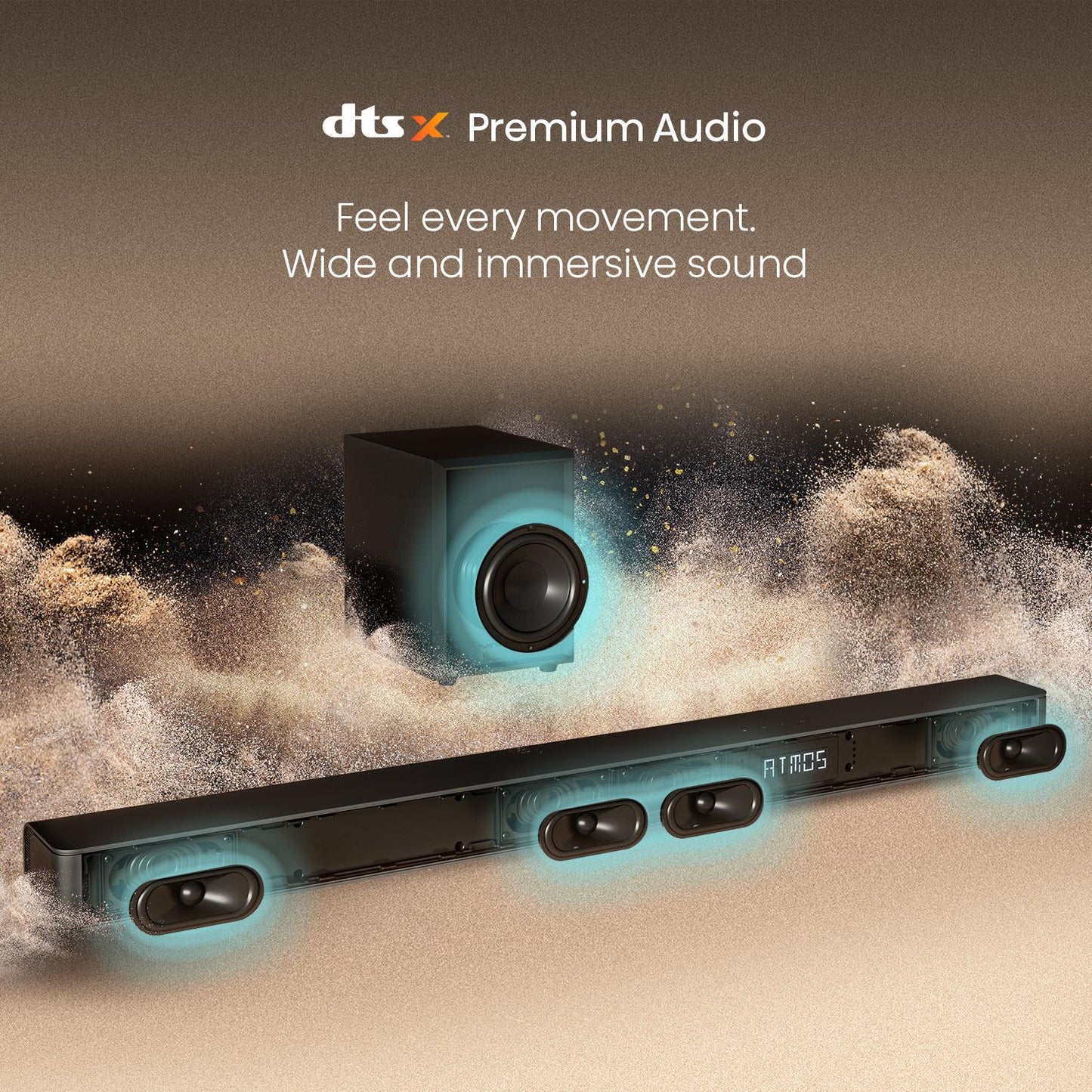Hisense AX3100G 3.1 Channel Dolby Atmos 280W Soundbar