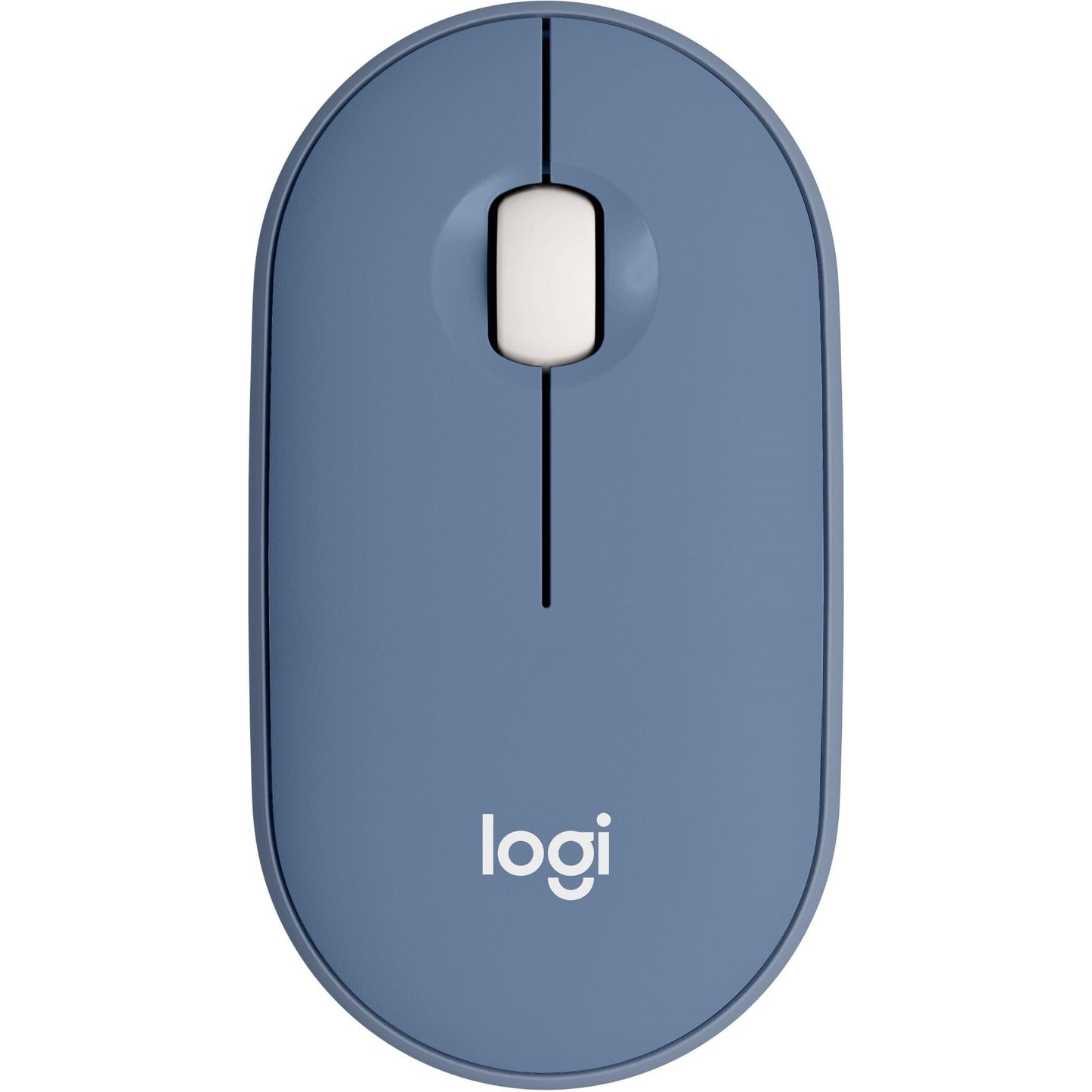 Logitech M350 Pebble Wireless Mouse (Blueberry)