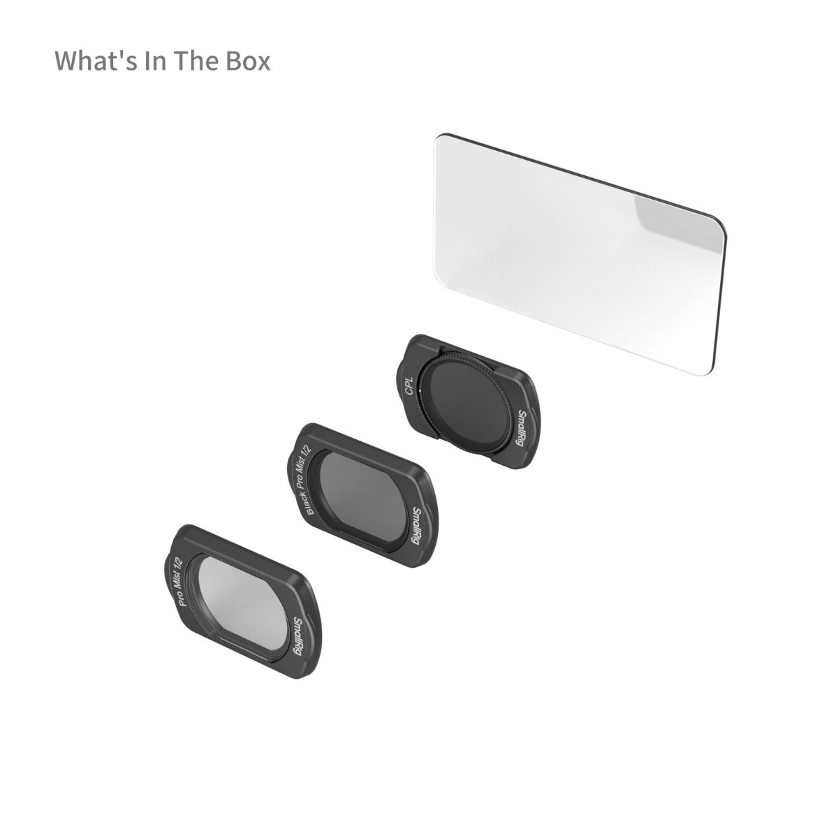 SmallRig Black / White Mist Filter & CPL Filter Set for DJI Osmo Pocket 3 4775