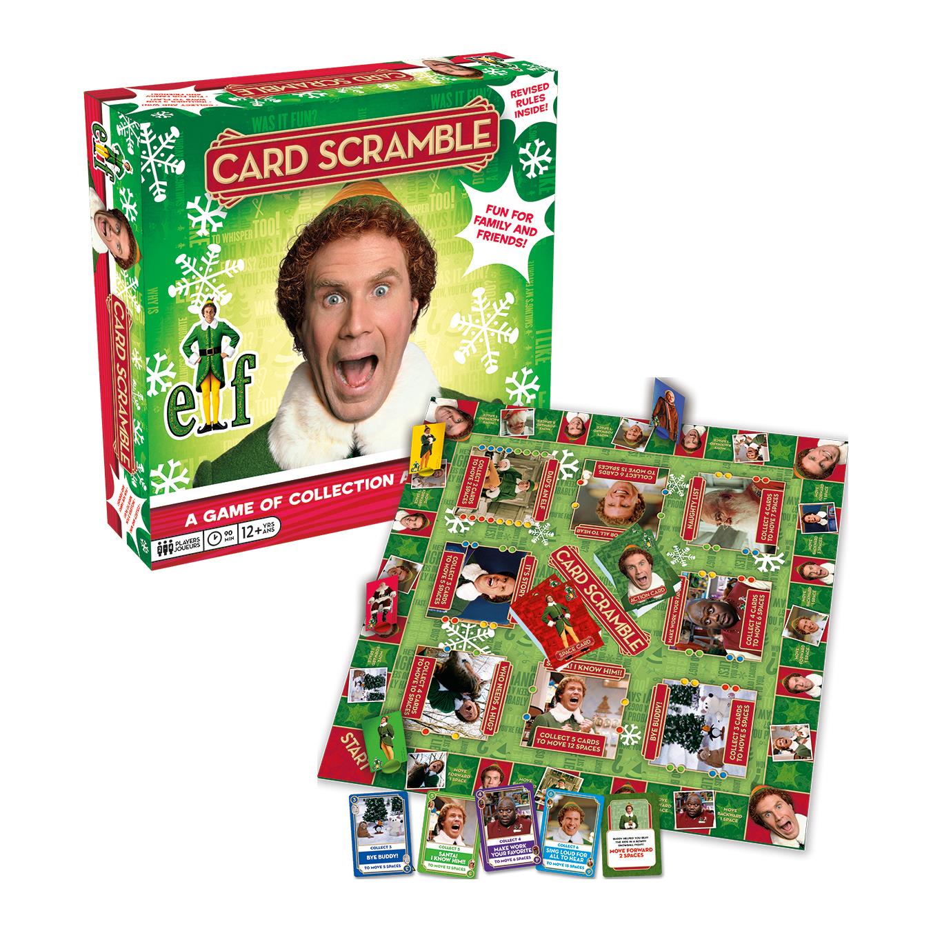 Elf - Card Scramble Board Game