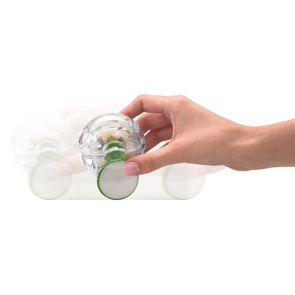 Chef'n Vibe Round 7cm Garlic Chopper Roller (Clear)