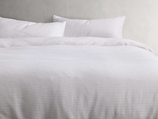 Italian Yarn-Dyed Linen Duvet Set