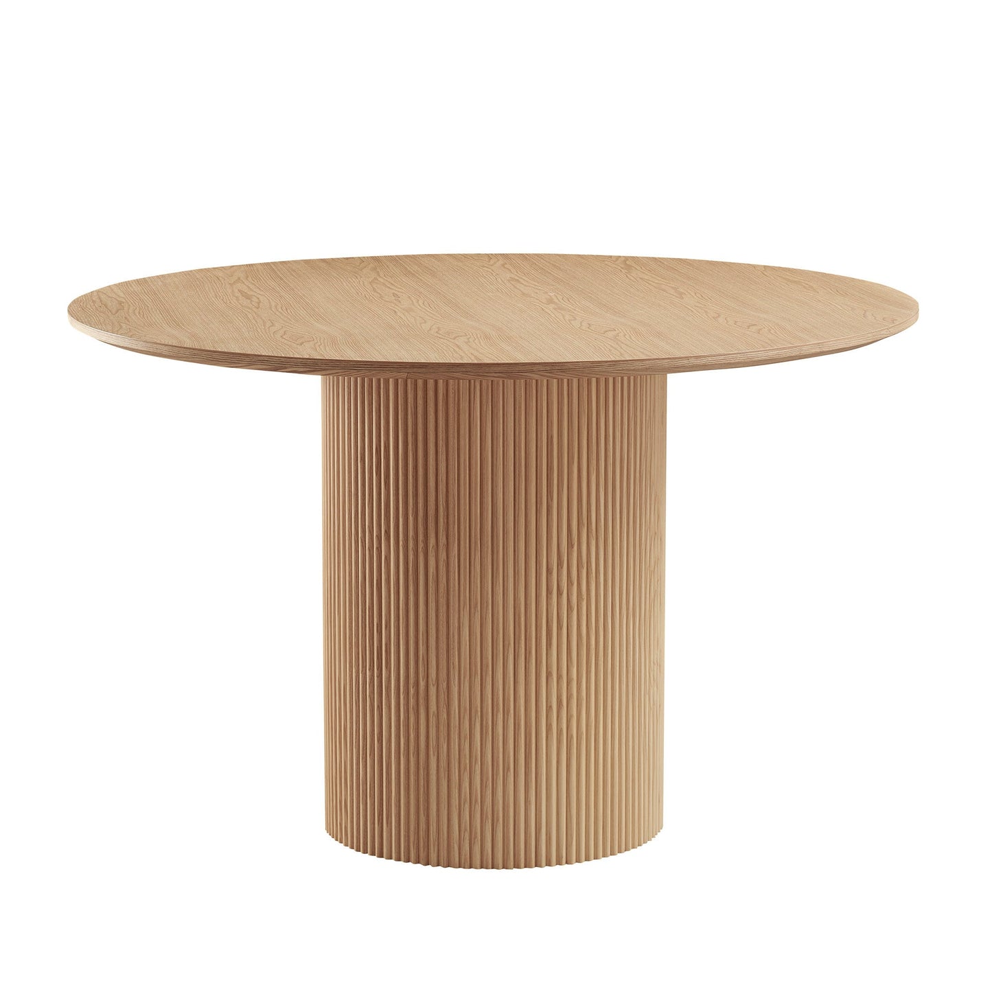 Volet 47.24" Round Dining Table with Wave Pattern Base