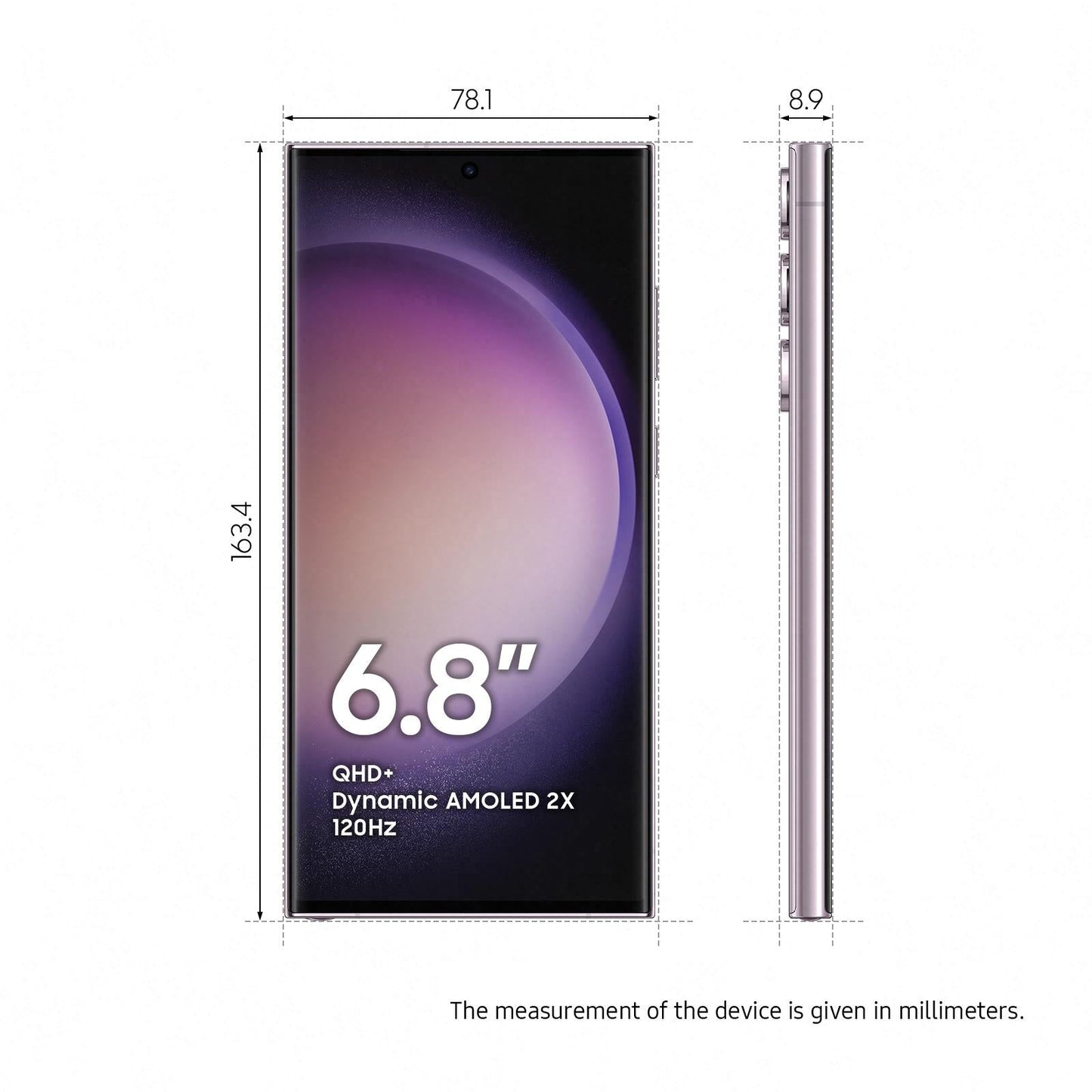 Samsung Galaxy S23 Ultra 5G 256GB (Lavender)