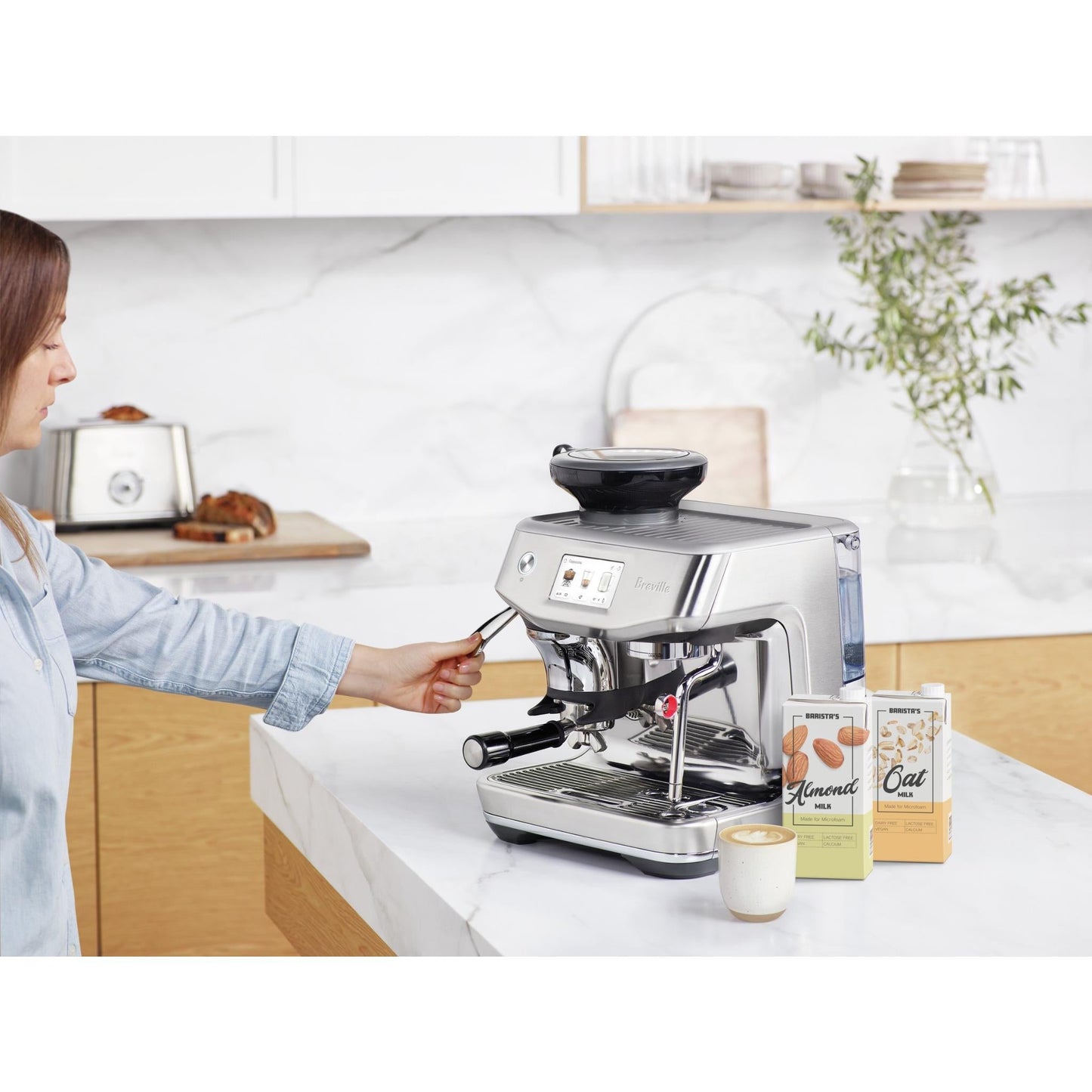 Breville the Barista Touch™ Impress (Brushed Stainless Steel)