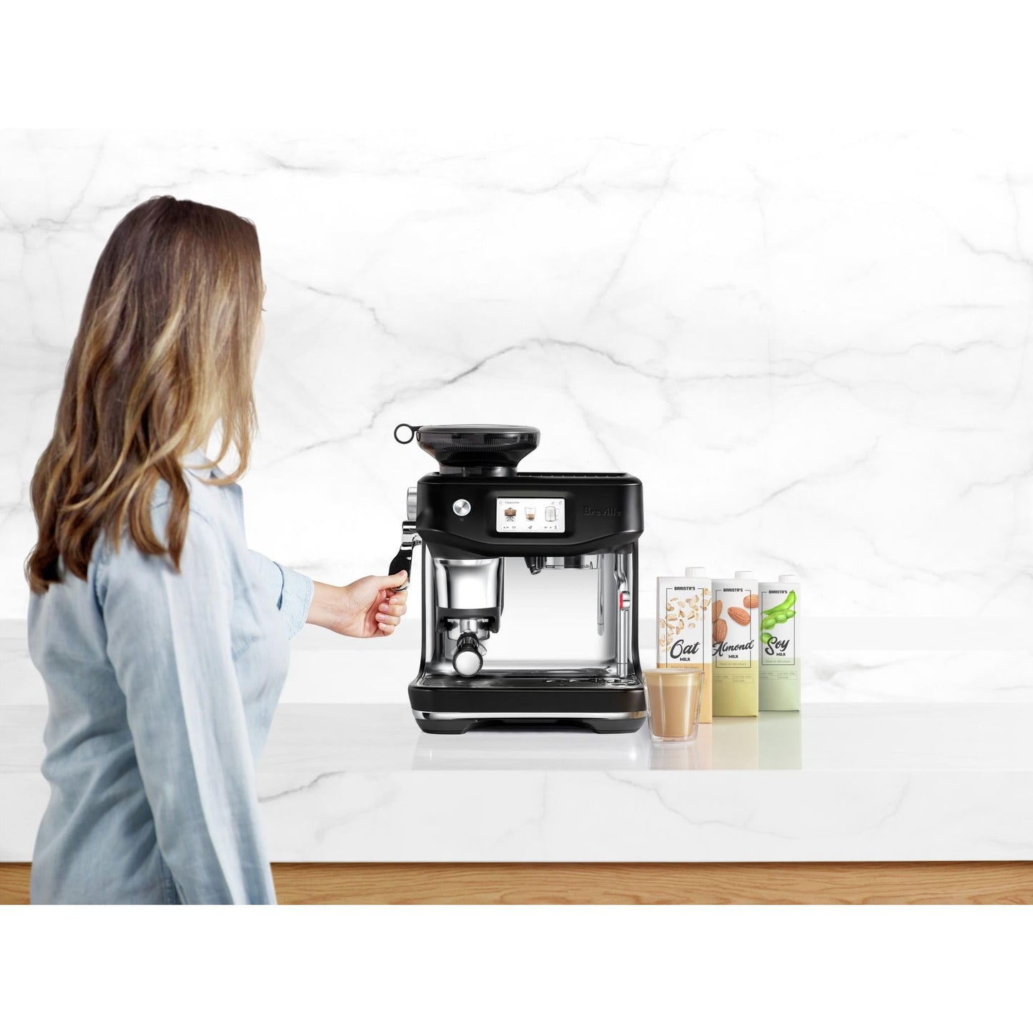 Breville the Barista Touch™ Impress (Black Truffle)