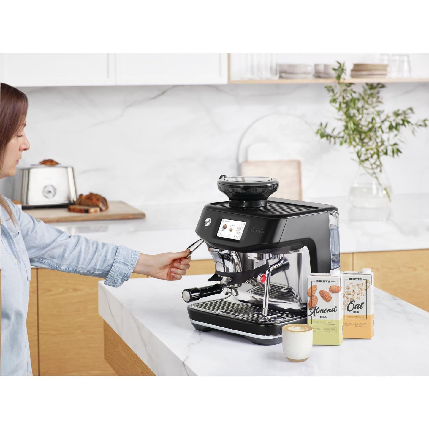 Breville the Barista Touch™ Impress (Black Truffle)