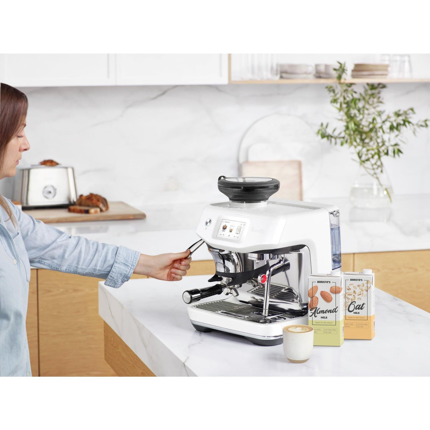Breville the Barista Touch™ Impress (Sea Salt)