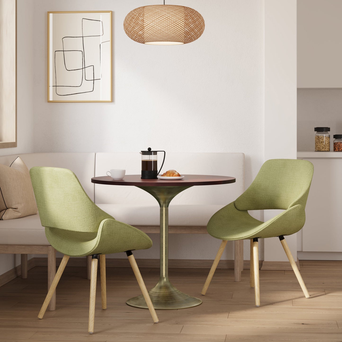 36-inch Tulip Round Dining Table