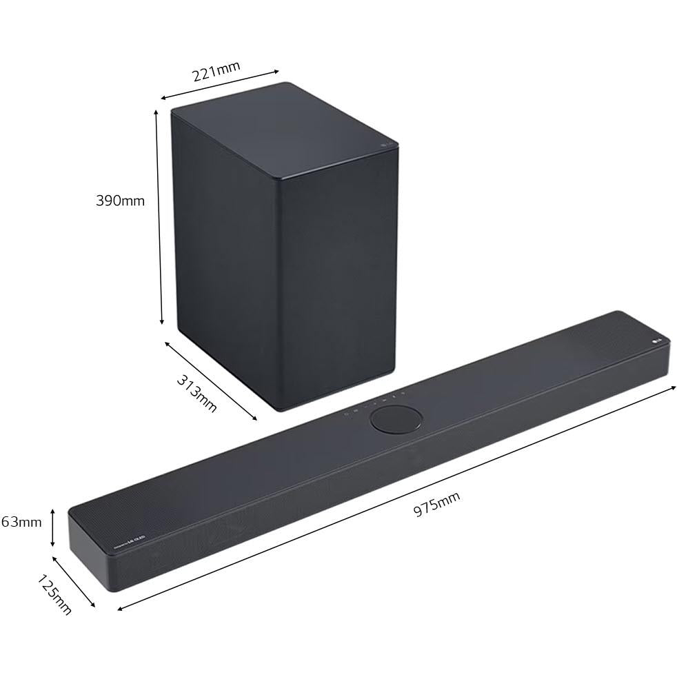 LG C Series SC9S 400W 3.1.3 Channel Soundbar with Dolby Atmos
