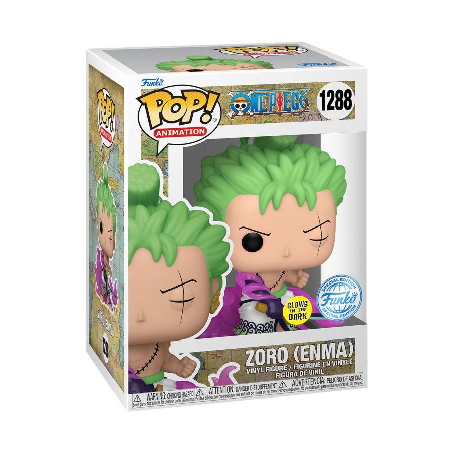 One Piece - Zoro With Enma Glow Pop! Vinyl