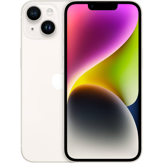 Apple iPhone 14 128GB (Starlight) [~Renewed]