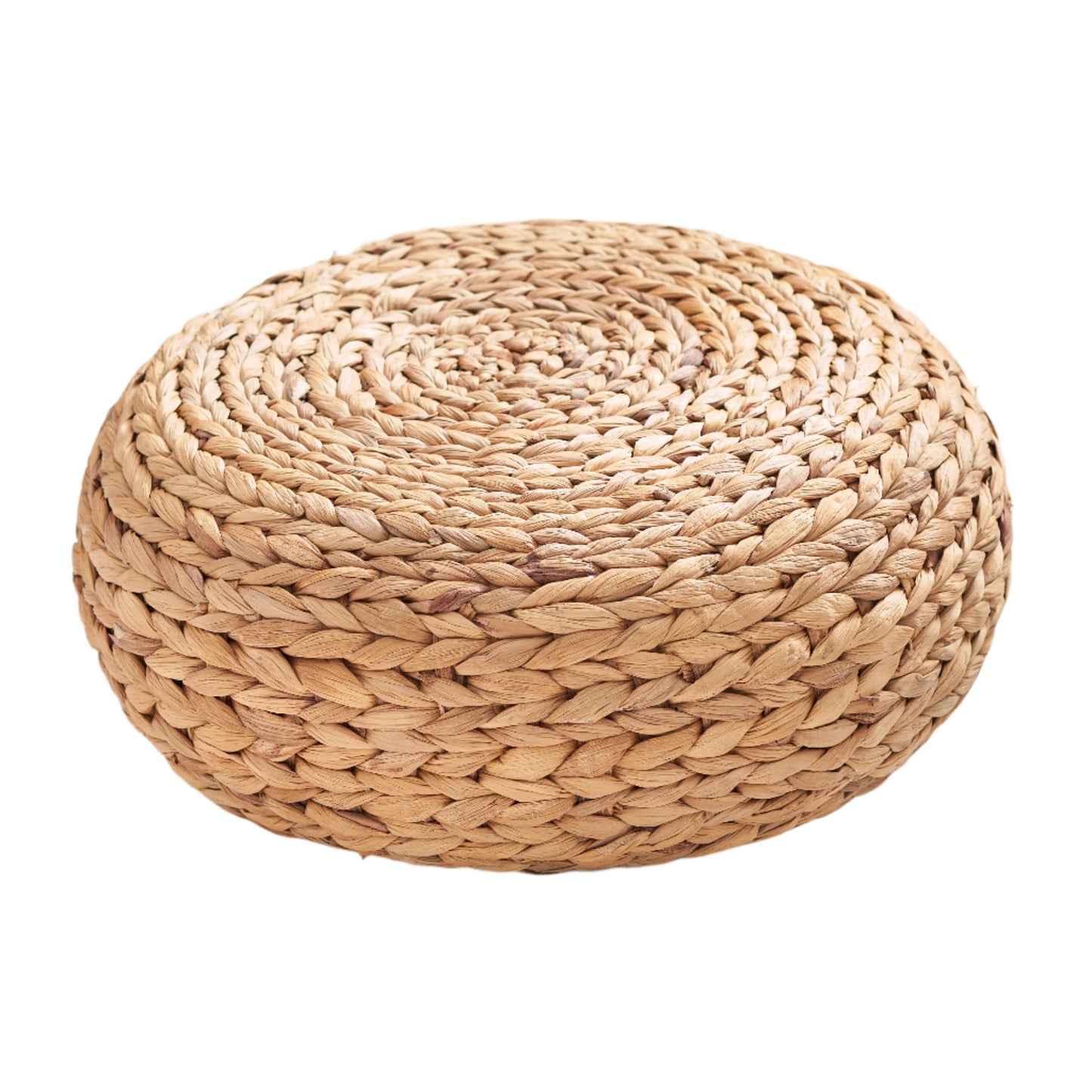 Woven Tatami Floor Cushion with Round Shape