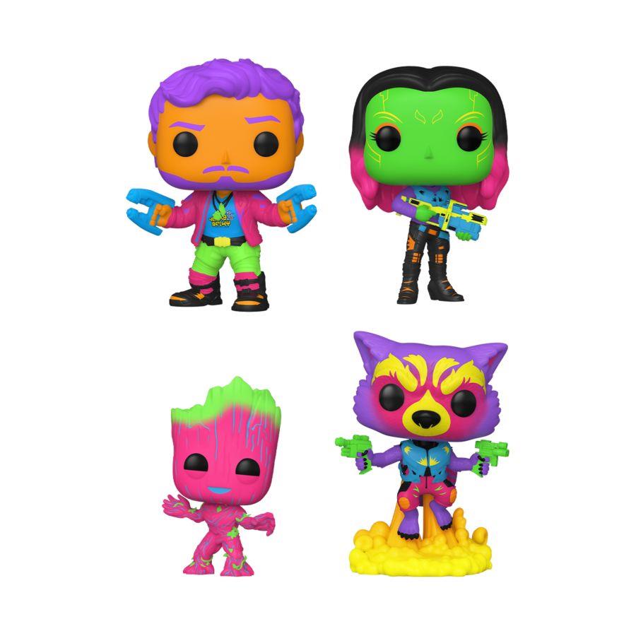Guardians of the Galaxy: Volume 2 - Blacklight Pop! 4-Pack