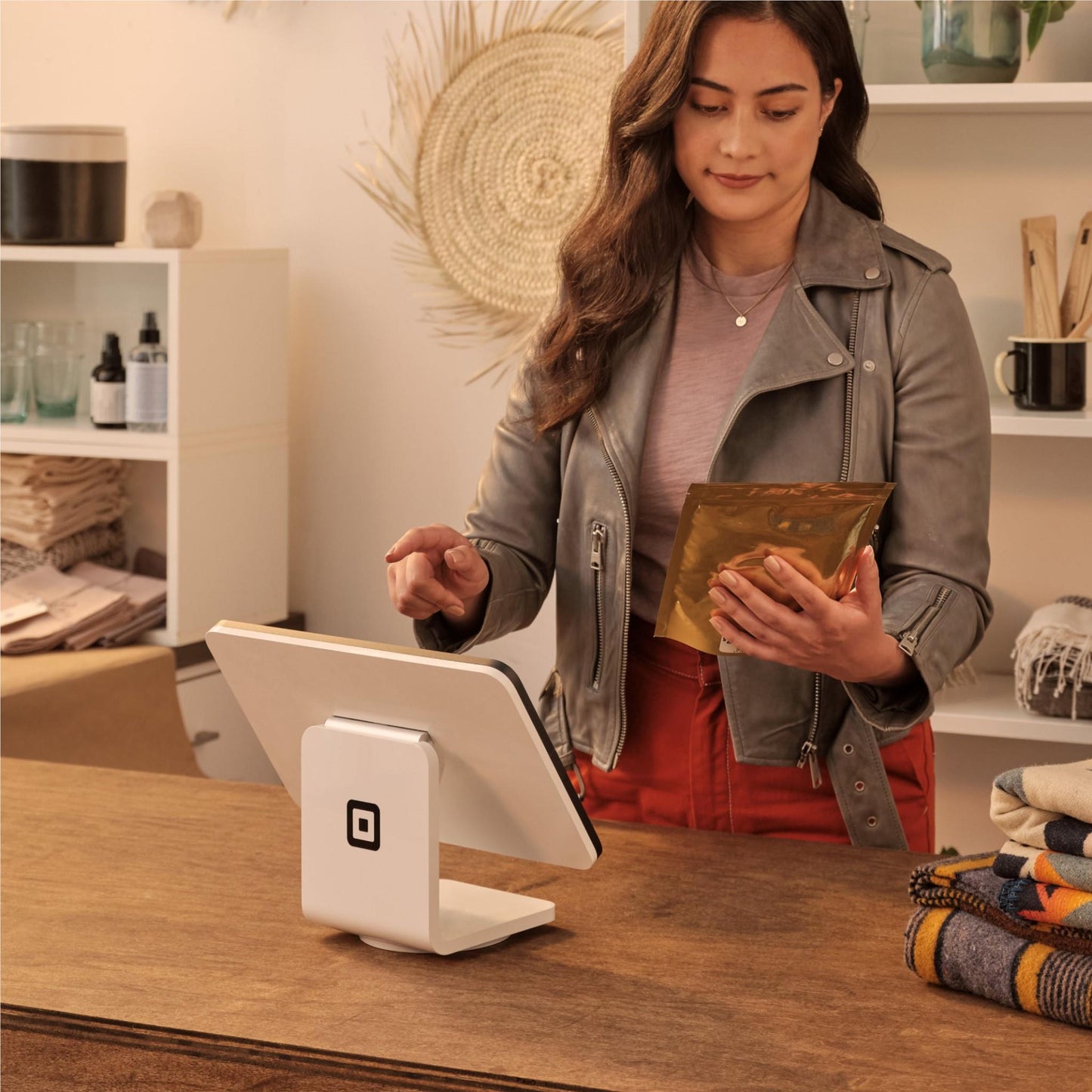 Square Stand (2nd Gen) [Lightning Connector]