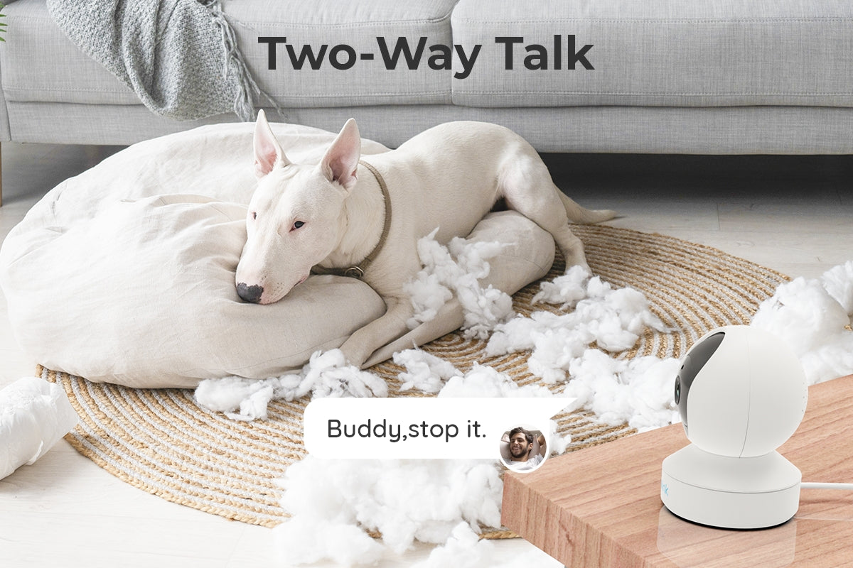 Reolink Indoor 4MP PTZ WiFi Security Camera E1 Pro (2 Pack)