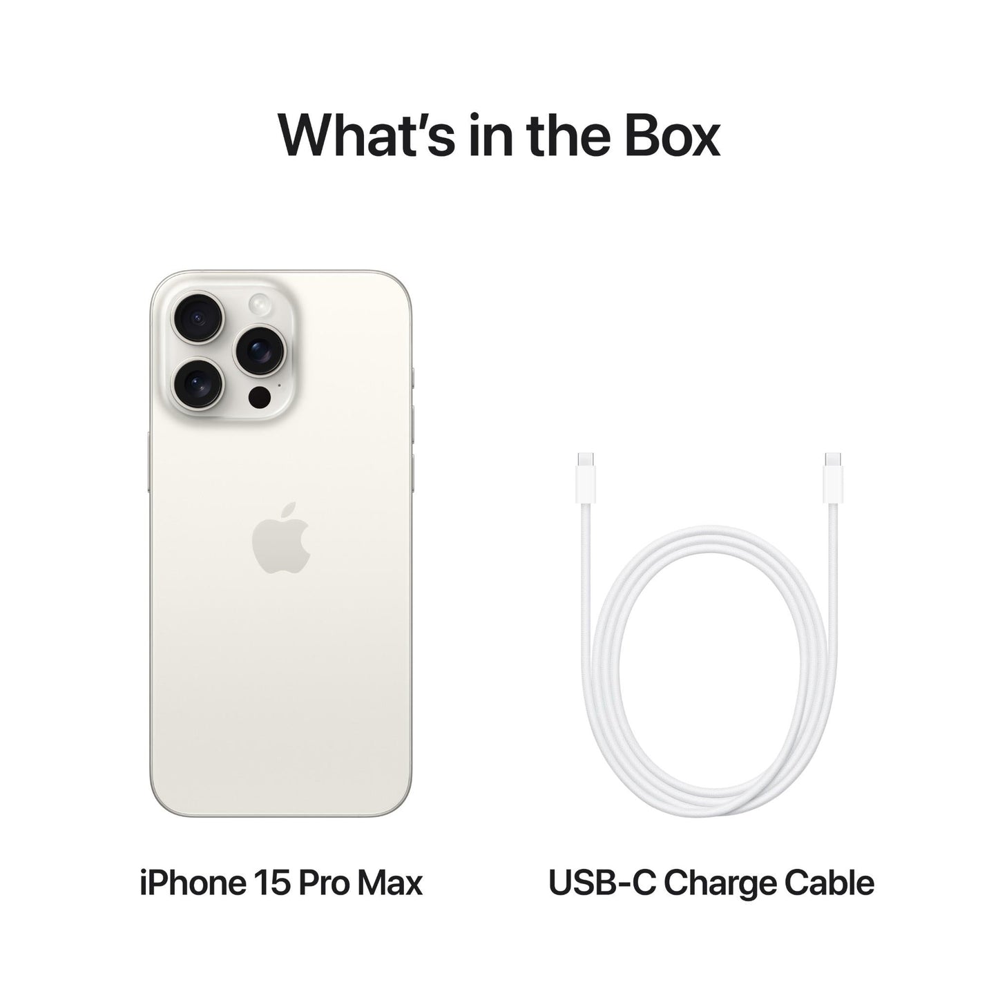 Apple iPhone 15 Pro Max 512GB (White Titanium)