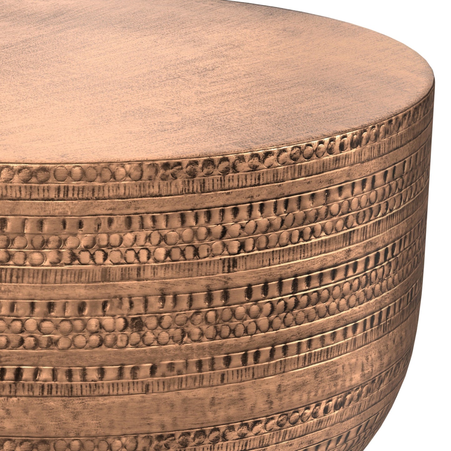 Imagination Large Round-Shaped Metal Coffee Table