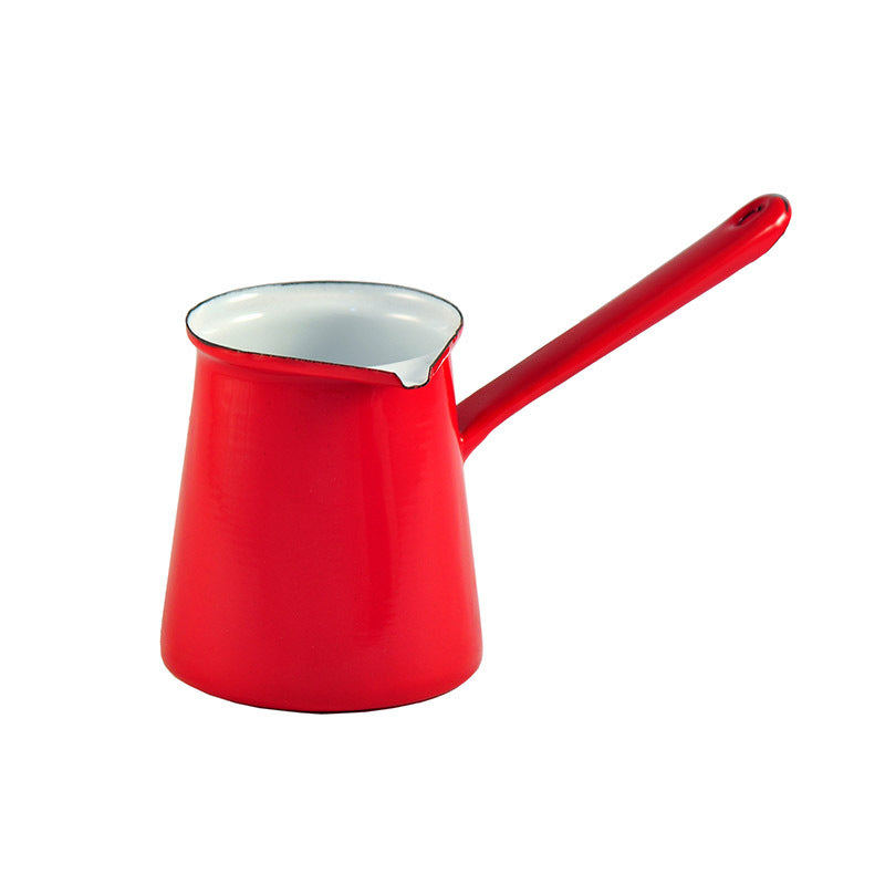 Urban Style 7cm Enamel 750ml Turkish Coffee Pot (Red)