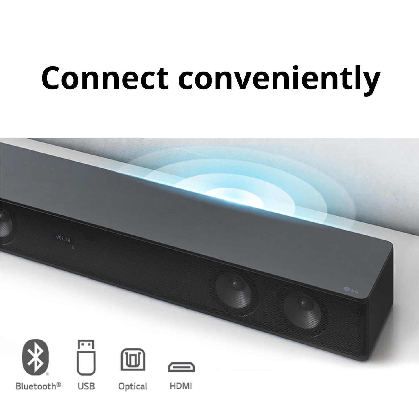 LG SH7Q 800W 5.1 Channel Dolby Digital Soundbar with Wireless Subwoofer
