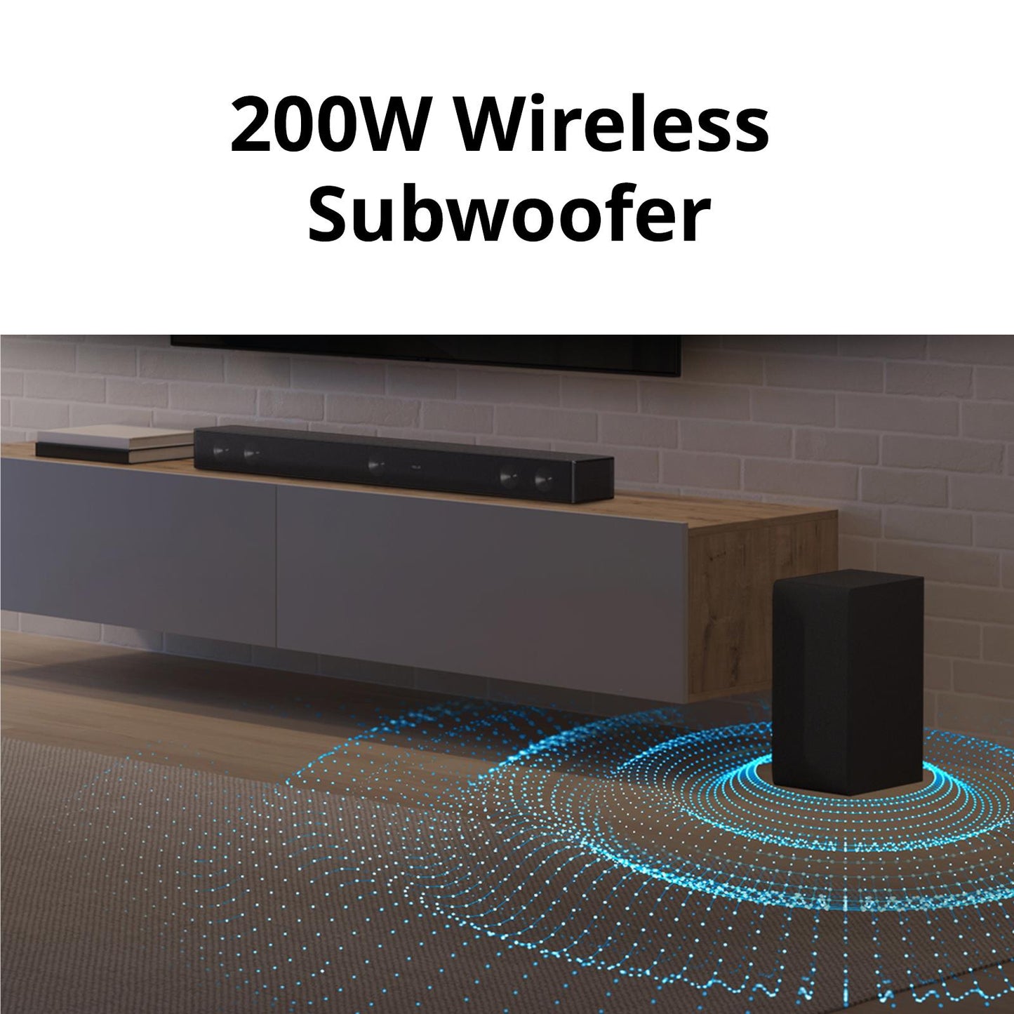 LG SH7Q 800W 5.1 Channel Dolby Digital Soundbar with Wireless Subwoofer