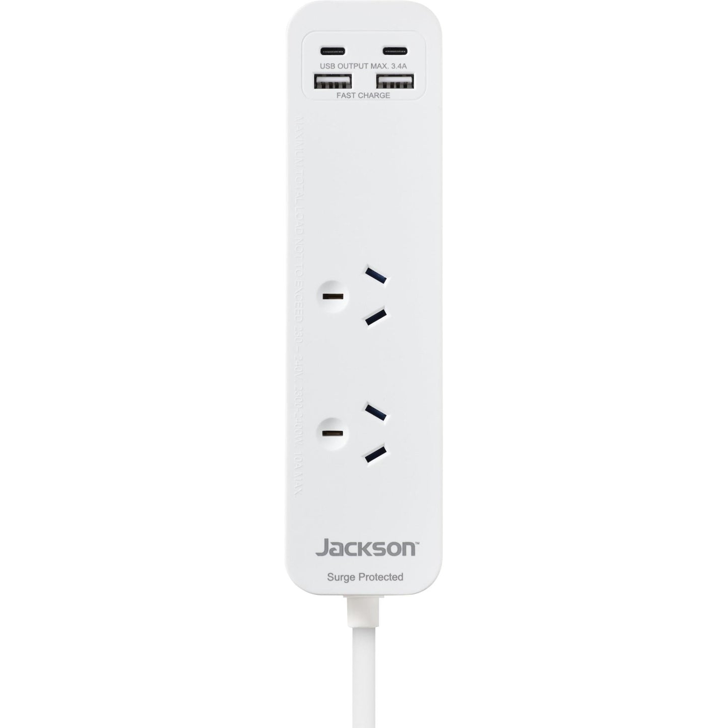 Jackson Fast Charge USB-C/A 2 Way Portable Powerboard
