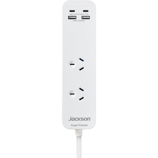 Jackson Fast Charge USB-C/A 2 Way Portable Powerboard