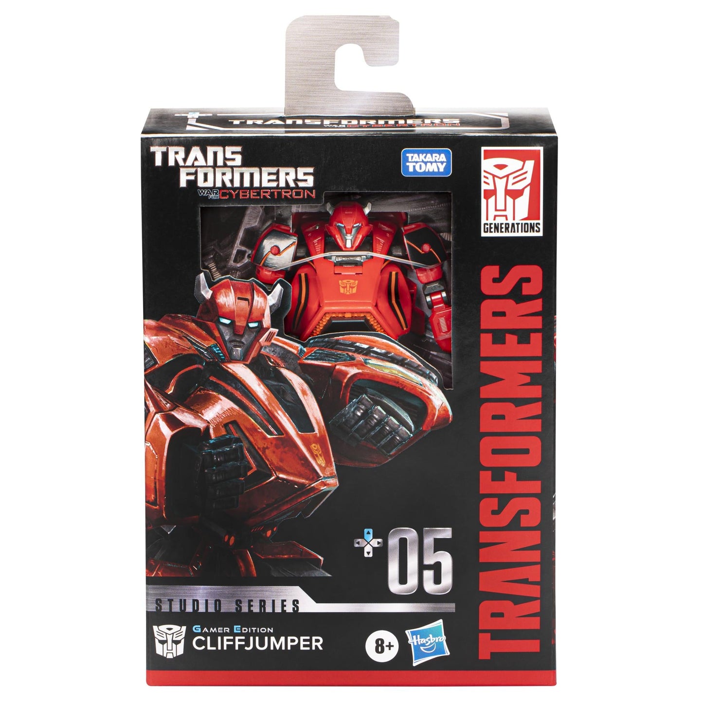 Transformers - Studio Series 05: Deluxe Transformers: War For Cybertron Gamer Edition - Cliffjumper Figure