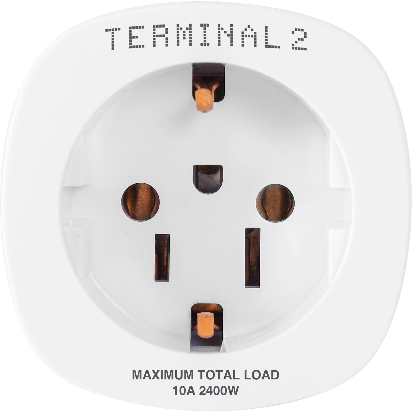 Terminal 2 Inbound Travel Adaptor EU/US (AU)