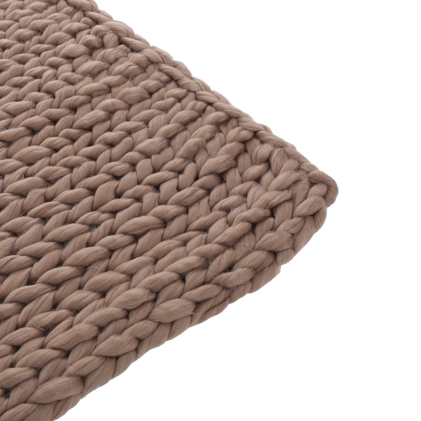 Estyl Knitted Braid Pattern Throw Blanket