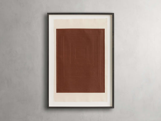 Embossed Abstract Framed Print