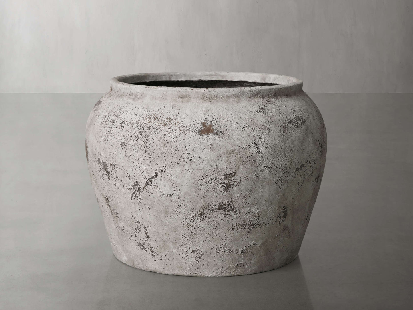 Rustic Grey Vessel