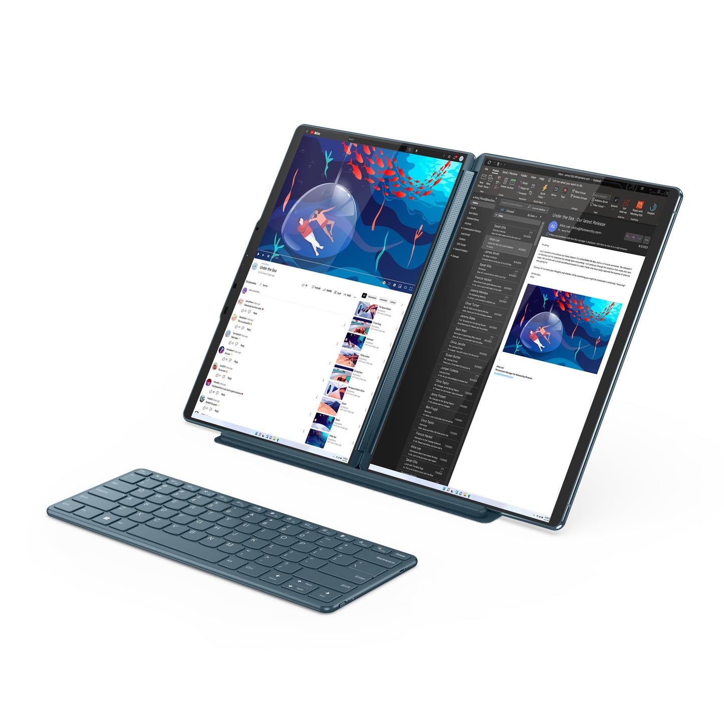 Lenovo Yoga Book 9i EVO 13.3" 2.8K 2-in-1 Laptop (1TB)[Intel i7]