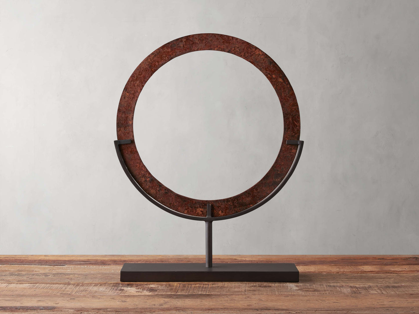 Rusted Ring Sculpture