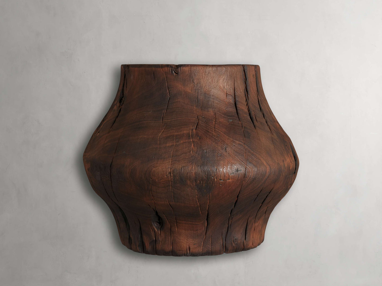 Aurore Carved Wall Vase