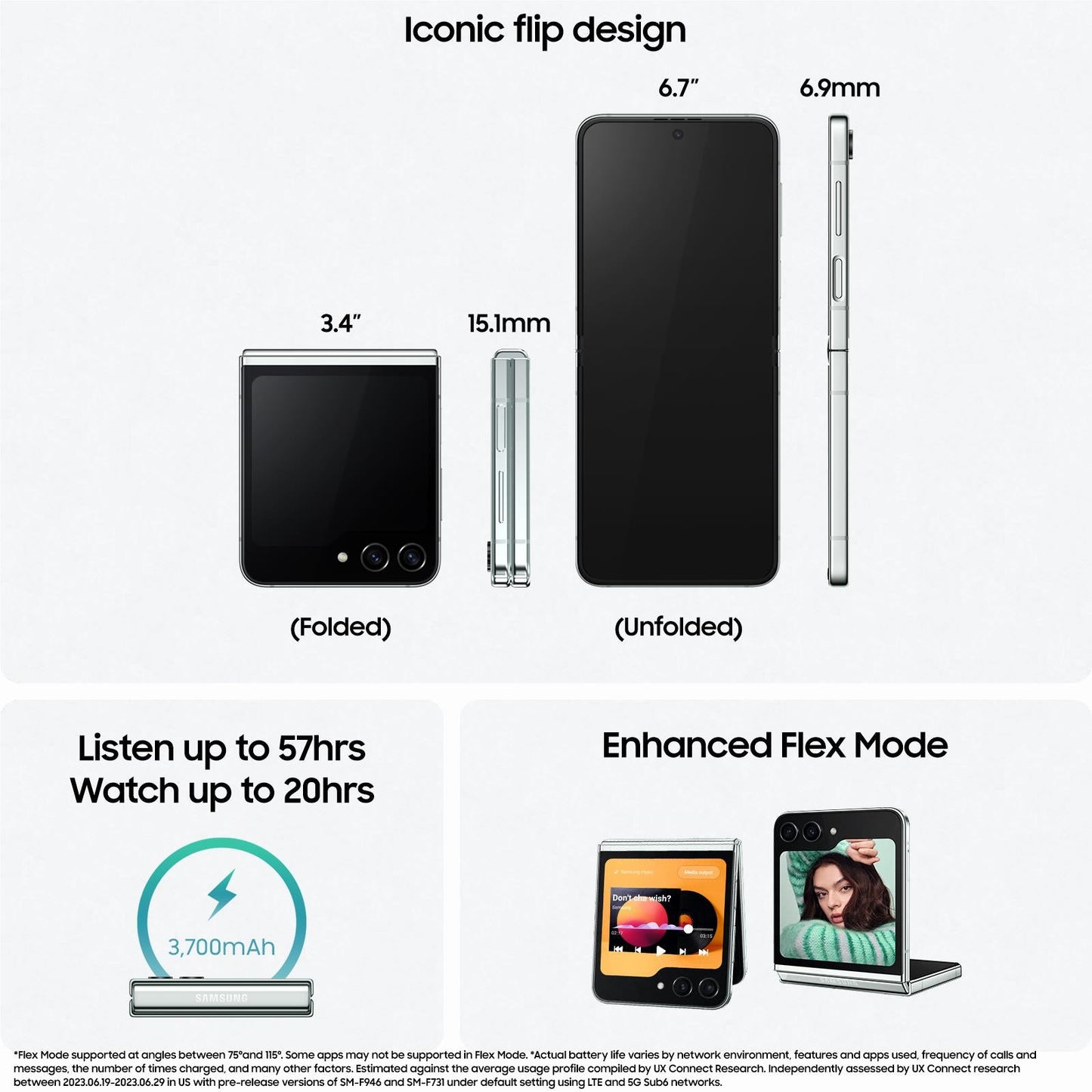 Samsung Galaxy Z Flip5 5G 256GB (Graphite)