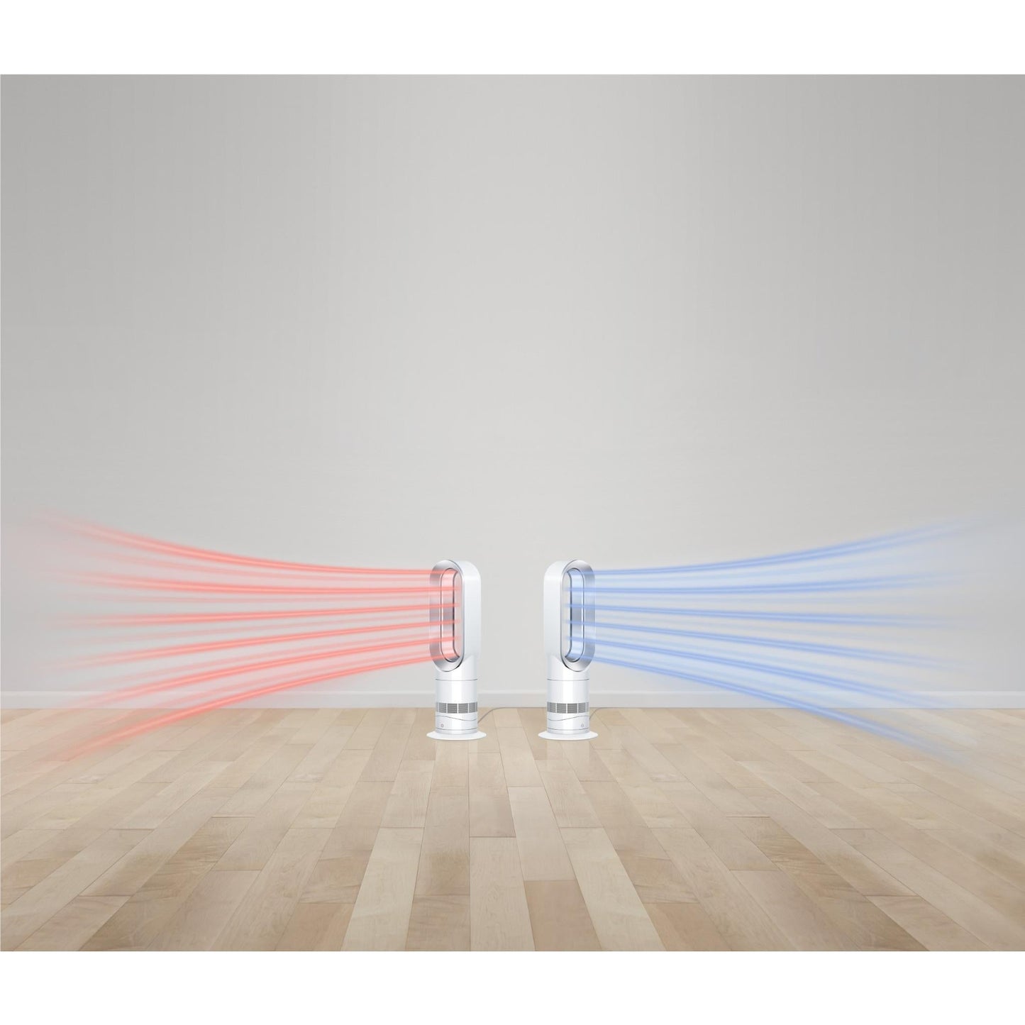 Dyson Hot+Cool Fan Heater (White/Silver)